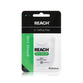 REACH Waxed Dental Floss, Mint, Plaque Remover for Teeth, Shred Resistant, Floss Slides Smoothly, Easy to Use, Waxed, Deep Cleaning Teeth, Oral Care, PFAS Free, for Adults & Kids, 1 Pack,